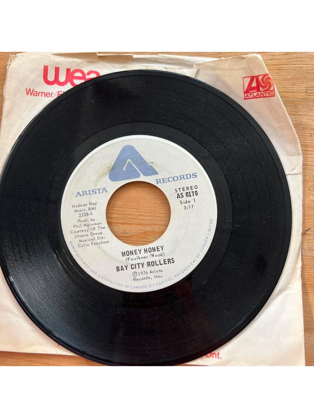Bay City Rollers - Money Honey/Maryanne 45rpm VG+ R08